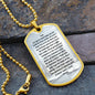 Before Work Prayer | Inspirational Dog Tag