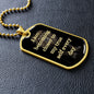 True Self | Daily Affirmation Dog Tag