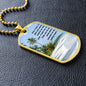 Prayer for Intention | Inspirational Dog Tag