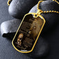 To my Daughter from Dad | Old Lion Dog Tag