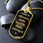 I Make a Difference | Daily Affirmation Dog Tag