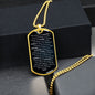 Serenity Prayer | Inspirational Dog Tag