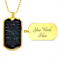 Serenity Prayer | Inspirational Dog Tag