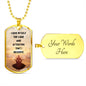 Attention I Deserve | Daily Affirmation Dog Tag