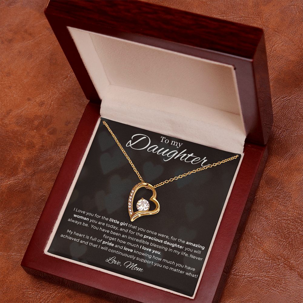 To My Daughter from Mom | Forever Love Necklace