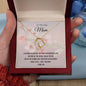To My Loving Mom | Forever Grateful Forever Love Necklace