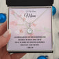 To My Loving Mom | Forever Grateful Eternal Hope Necklace