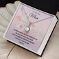To My Loving Mom | Forever Grateful Eternal Hope Necklace