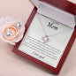 To my Beautiful Mom | Love Knot Earring & Necklace Set