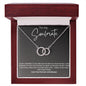 To My Soulmate | Perfect Pair Necklace