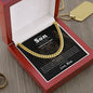 To my Son from Mom | Cuban Link Chain