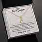 To my Bonus Daughter | Alluring Beauty Necklace