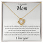To My Beautiful Mom | Love Knot Necklace