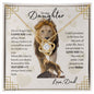 To My Daughter from Dad | Old Lion Love Knot