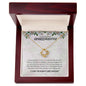 To My Beloved Granddaughter | Always Remember Love Knot Necklace