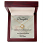 To My Daughter from Mom | Pages Love Knot Necklace