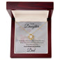 To My Daughter from Dad | Pages Love Knot Necklace