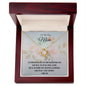 To My Loving Mom | Forever Grateful Love Knot Necklace