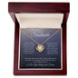To My Soulmate | One Wish Starry Love Knot Necklace