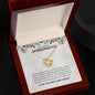 To My Beloved Granddaughter | Always Remember Love Knot Necklace
