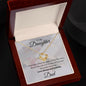 To My Daughter from Dad | Pages Love Knot Necklace
