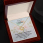 To My Loving Mom | Forever Grateful Love Knot Necklace