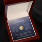 To My Soulmate | One Wish Starry Love Knot Necklace