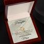 To My Daughter from Mom | Pages Love Knot Necklace