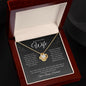 To My Beautiful Wife | Love Knot (black)