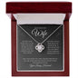 To My Beautiful Wife | Love Knot (black)
