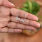 Powerful Name Necklace
