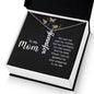 To my Mom | Best Friend Vertical Name Necklace