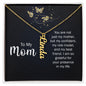 To my Mom | Best Friend Vertical Name Necklace
