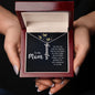 To my Mom | Best Friend Vertical Name Necklace