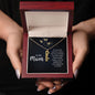 To my Mom | Best Friend Vertical Name Necklace