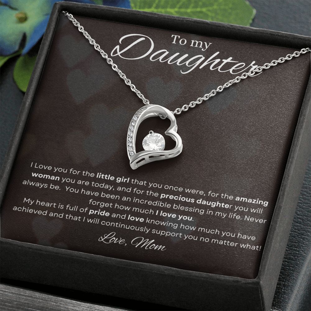 To My Daughter from Mom | Forever Love Necklace