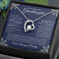 To Our Beautiful Granddaughter I Forever Love Necklace