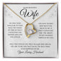 To My Beautiful Wife | Forever Love Necklace