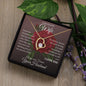 To My Beautiful Wife | Rose Forever Love Necklace
