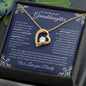 To Our Beautiful Granddaughter I Forever Love Necklace
