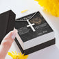 To My Son from Mom | Cross Necklace