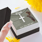 To My Dad from Daughter | True Love Cross Necklace