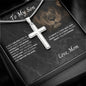 To My Son from Mom | Cross Necklace