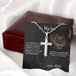 To My Son from Mom | Cross Necklace