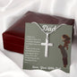 To My Dad from Daughter | True Love Cross Necklace