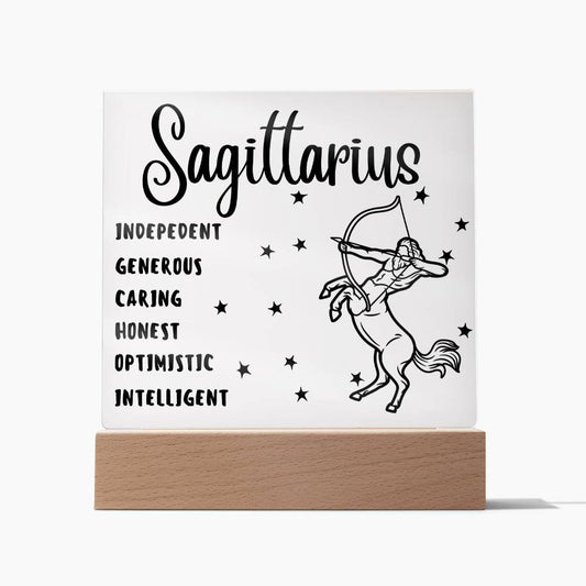 Sagittarius Acrylic Plaque