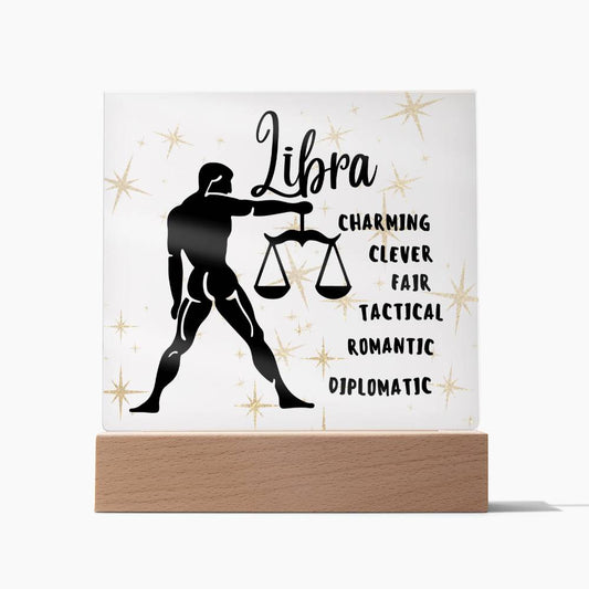 Libra Acrylic Plaque