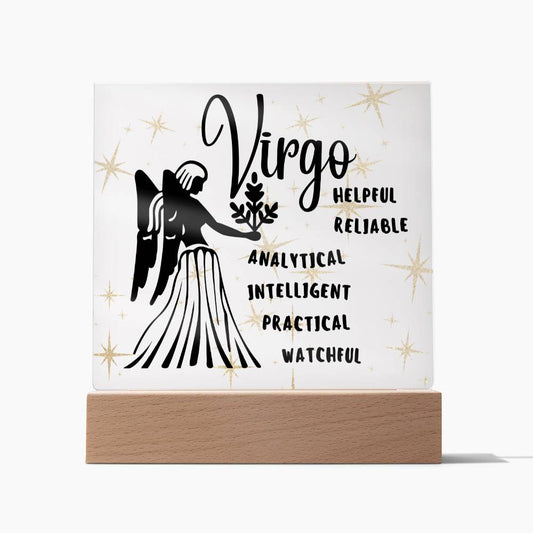 Virgo Acrylic Plaque