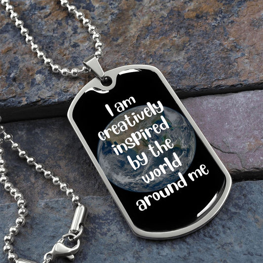 Creatively Inspired | Daily Affirmation Dog Tag