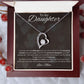 To My Daughter from Mom | Forever Love Necklace